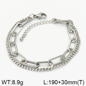 Stainless Steel Bracelet  2B2001116vbmb-436
