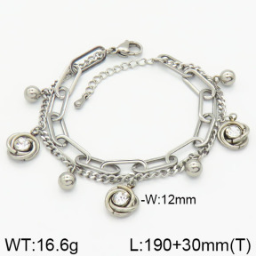 Stainless Steel Bracelet  2B4001486vhha-436
