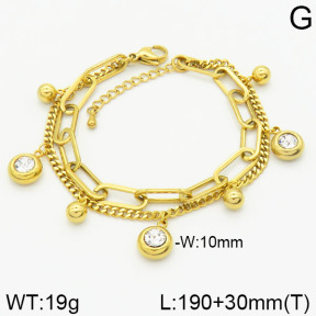 Stainless Steel Bracelet  2B4001499ahjb-436