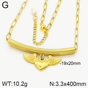 Stainless Steel Necklace  2N3000557vbnb-312