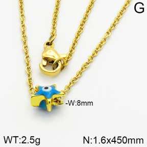 Stainless Steel Necklace  2N3000558aajl-312