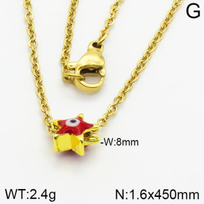 Stainless Steel Necklace  2N3000560aajl-312