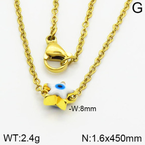 Stainless Steel Necklace  2N3000561aajl-312
