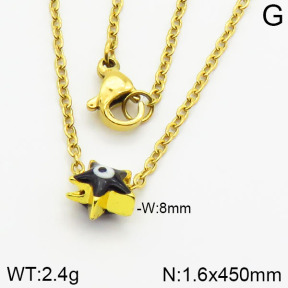 Stainless Steel Necklace  2N3000564aajl-312