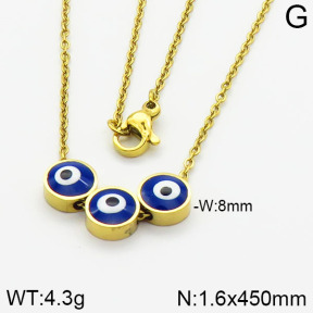 Stainless Steel Necklace  2N3000607bbln-413