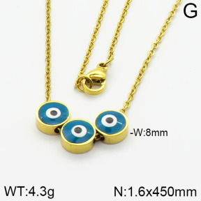 Stainless Steel Necklace  2N3000609bbln-413