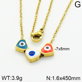 Stainless Steel Necklace  2N3000620bbln-413