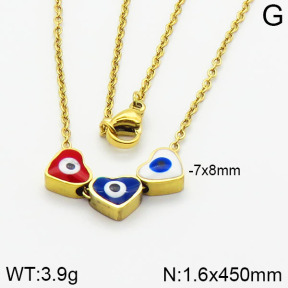 Stainless Steel Necklace  2N3000621bbln-413
