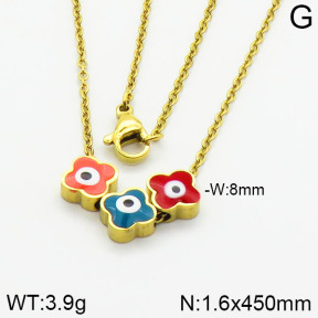 Stainless Steel Necklace  2N3000624bbln-413