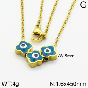 Stainless Steel Necklace  2N3000630bbln-413