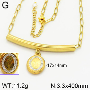 Stainless Steel Necklace  2N4000790vbnl-312