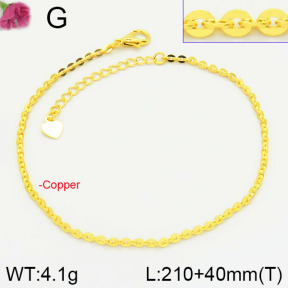 Fashion Copper Bracelet  F2B200011vbmb-J130