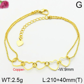 Fashion Copper Bracelet  F2B200014vbmb-J130