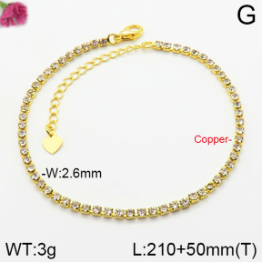Fashion Copper Bracelet  F2B400624vbmb-J130