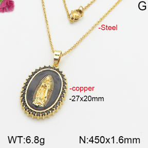 Fashion Copper Necklace  F5N400474vbnb-J66