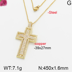 Fashion Copper Necklace  F5N400500bhva-J66