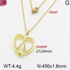 Fashion Copper Necklace  F5N400505vbmb-J66