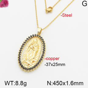 Fashion Copper Necklace  F5N400507vbnl-J66