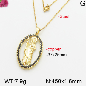 Fashion Copper Necklace  F5N400514vbnl-J66