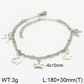 Stainless Steel Bracelet  2B2001155vail-452