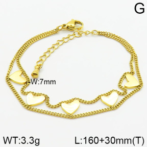 Stainless Steel Bracelet  2B2001172vbpb-669