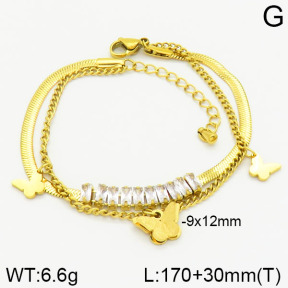 Stainless Steel Bracelet  2B4001503bhia-669