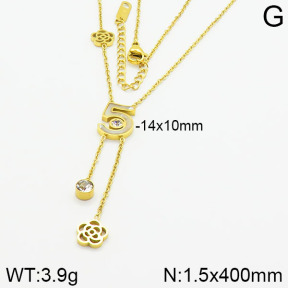 Stainless Steel Necklace  2N4000795bhva-669