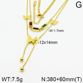 Stainless Steel Necklace  2N4000801bhia-669