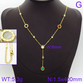 Stainless Steel Necklace  2N4000809bhil-669