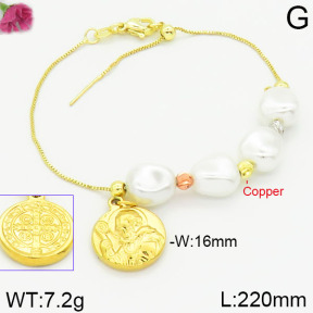 Fashion Copper Bracelet  F2B300162bhia-J39