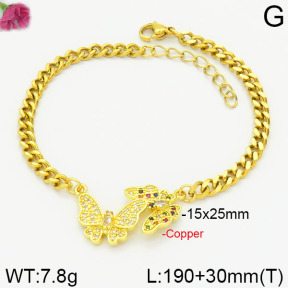 Fashion Copper Bracelet  F2B400625vhha-J39