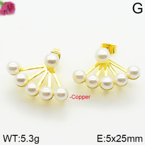 Fashion Copper Earrings  F2E300188abol-J147