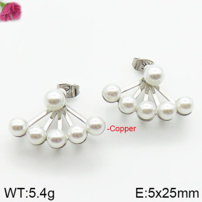 Fashion Copper Earrings  F2E300189abol-J147