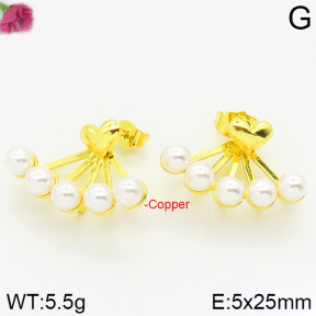 Fashion Copper Earrings  F2E300191abol-J147