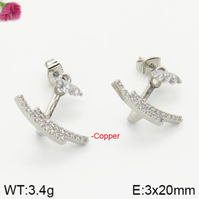 Fashion Copper Earrings  F2E400473bvpl-J147