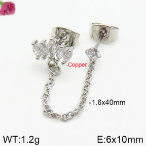 Fashion Copper Earrings  F2E400478vbnb-J147