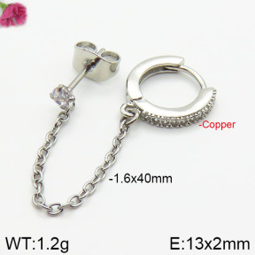 Fashion Copper Earrings  F2E400482vbnb-J147