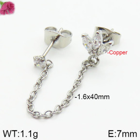 Fashion Copper Earrings  F2E400487vbnb-J147