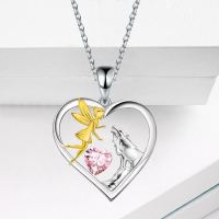 925 Silver Necklace  Weight:3.9g  P:19.8*20.4mm  L:45+5cm  JN1523ajhn-970  PONEFKYB00002
