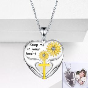 925 Silver Necklace  Openable  Weight:8.8g  P:19.8*20.4mm  L:45+5cm  JN1533allo-970  PONEFKYB00008