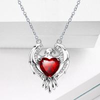 925 Silver Necklace  Weight:5g  P:18*20mm  L:45+5cm  JN1540ajlk-970  PONEFKYB00014