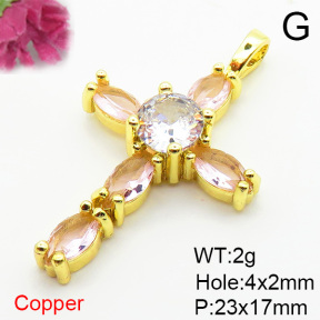Fashion Copper Pendant  XFPC05921baka-L002