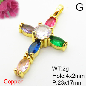 Fashion Copper Pendant  XFPC05923baka-L002