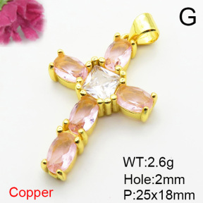 Fashion Copper Pendant  XFPC05934baka-L002