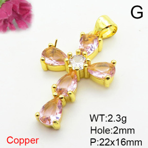 Fashion Copper Pendant  XFPC05960baka-L002