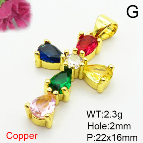 Fashion Copper Pendant  XFPC05962baka-L002