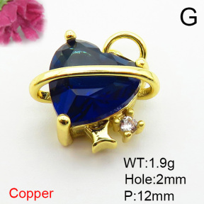 Fashion Copper Pendant  XFPC05969vail-L002