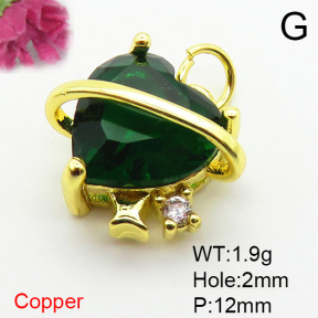 Fashion Copper Pendant  XFPC05971vail-L002