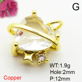 Fashion Copper Pendant  XFPC05973vail-L002