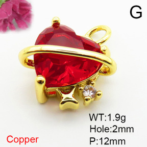 Fashion Copper Pendant  XFPC05975vail-L002